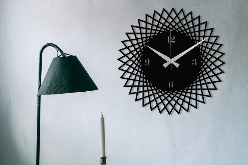 Enzoclock - S026, Svart