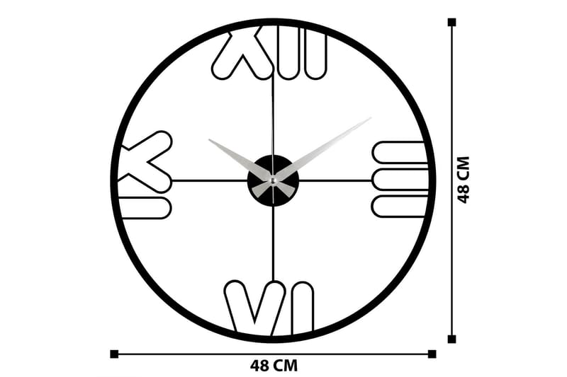 Mali - Svart - Innredning - Veggdekorasjon - Veggklokke