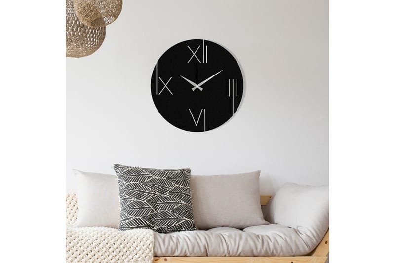One - Svart - Innredning - Veggdekorasjon - Veggklokke