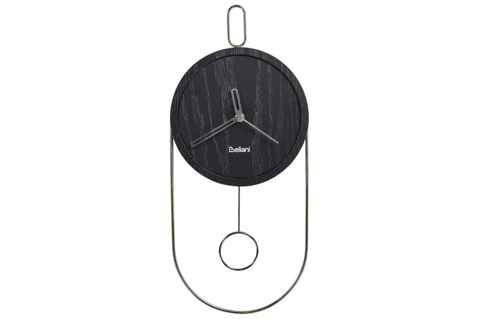 Pendelur Beliani Sierre Ljus trä/svart Black\|\|Silver -