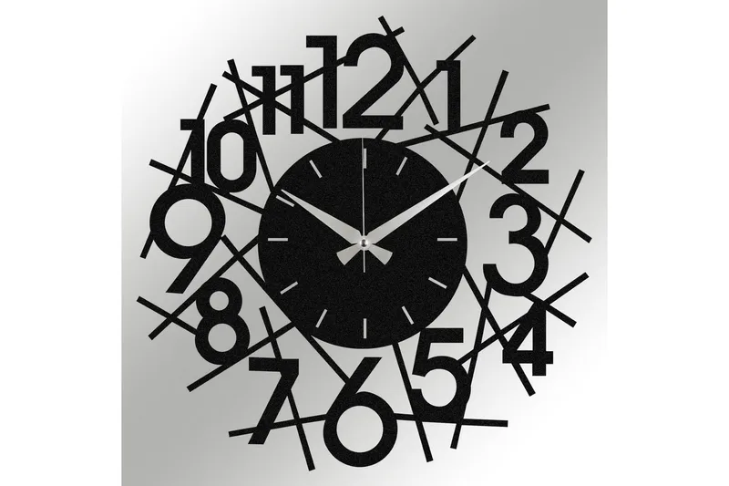 Rasputin - Svart - Innredning - Veggdekorasjon - Veggklokke