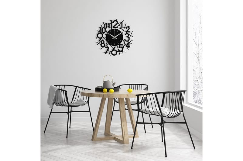 Rasputin - Svart - Innredning - Veggdekorasjon - Veggklokke