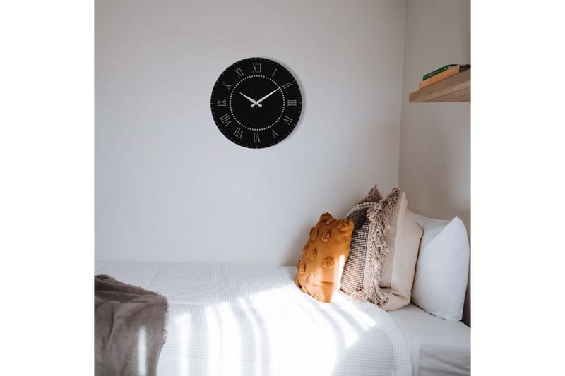 Seven Love - Svart - Innredning - Veggdekorasjon - Veggklokke
