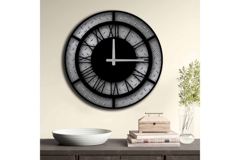 Veggdekorasjon MDF Klokke - Innredning - Veggdekorasjon - Veggklokke