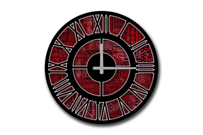 Veggdekorasjon MDF Klokke, undefined