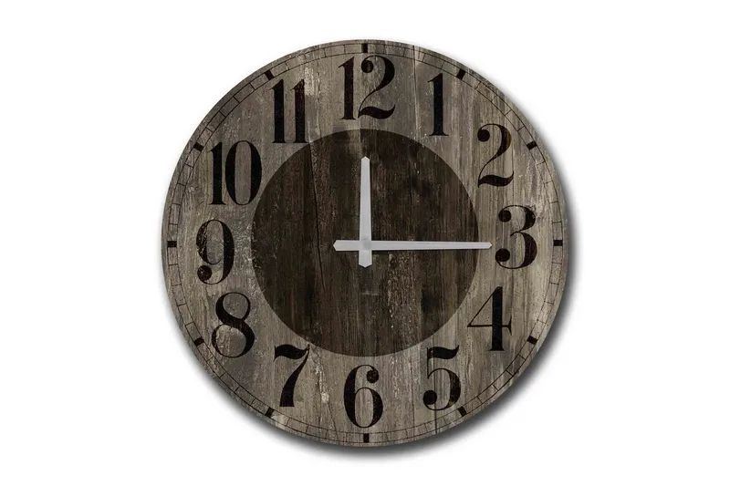Veggdekorasjon MDF Klokke, undefined