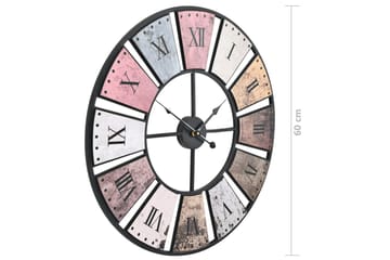 Veggklokke kvartsurverk gammeldags 60 cm XXL - Innredning - Veggdekorasjon - Veggklokke