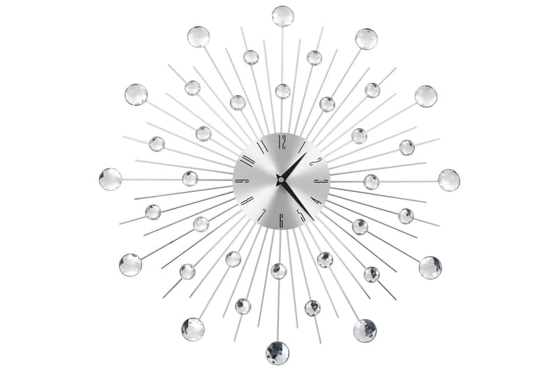 Veggklokke med kvartsurverk 50 cm moderne design - Innredning - Veggdekorasjon - Veggklokke