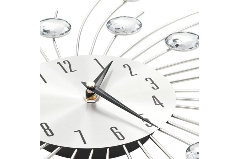 Veggklokke med kvartsurverk 50 cm moderne design - Innredning - Veggdekorasjon - Veggklokke