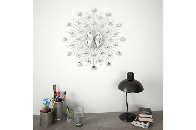 Veggklokke med kvartsurverk 50 cm moderne design - Innredning - Veggdekorasjon - Veggklokke