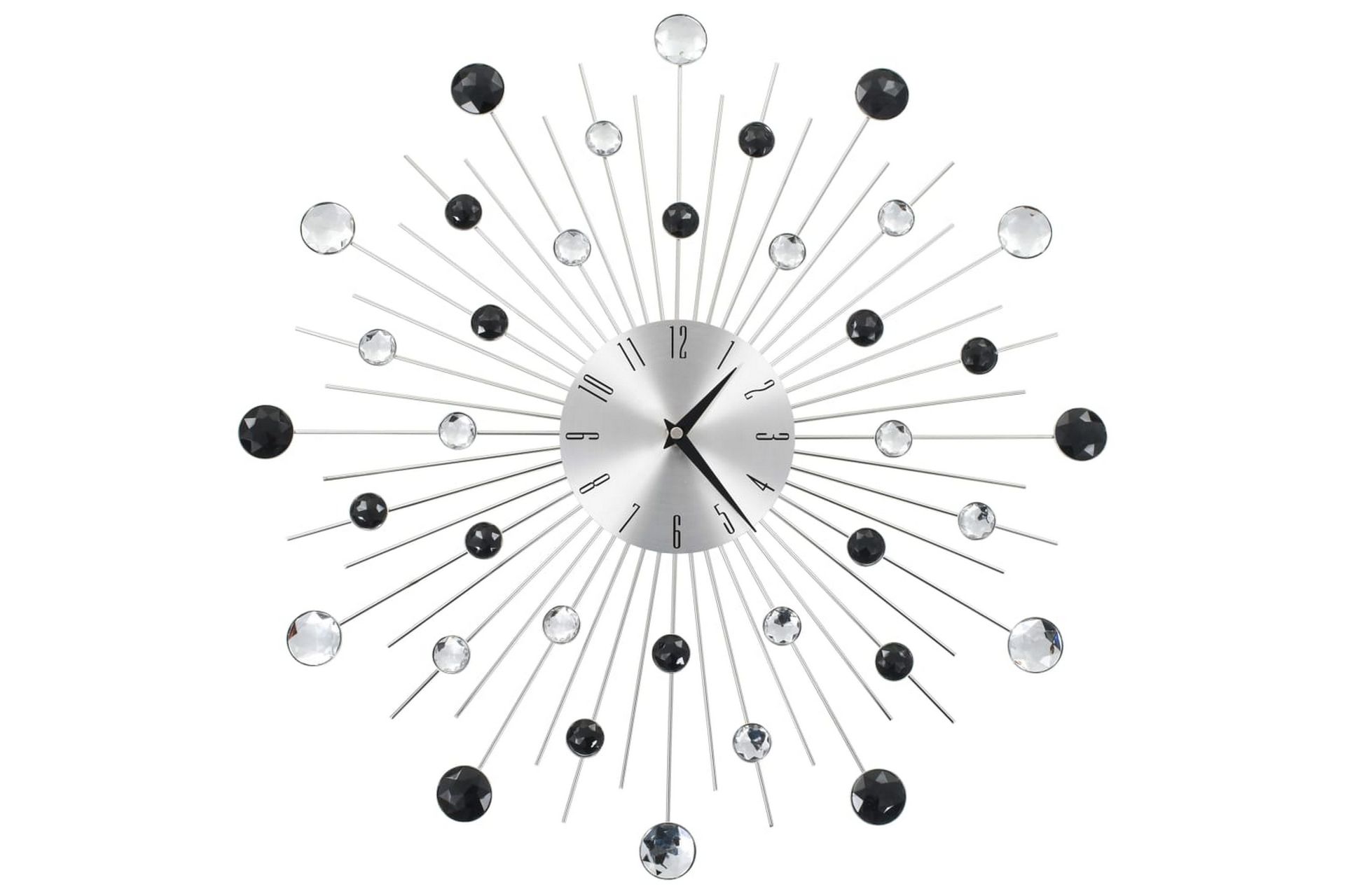 Veggklokke med kvartsurverk 50 cm moderne design - Innredning - Veggdekorasjon - Veggklokke