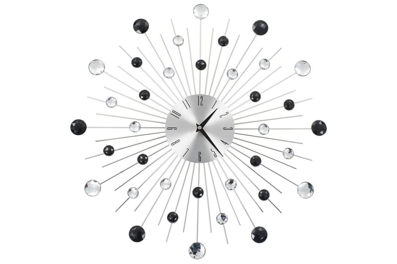 Veggklokke med kvartsurverk 50 cm moderne design - Innredning - Veggdekorasjon - Veggklokke