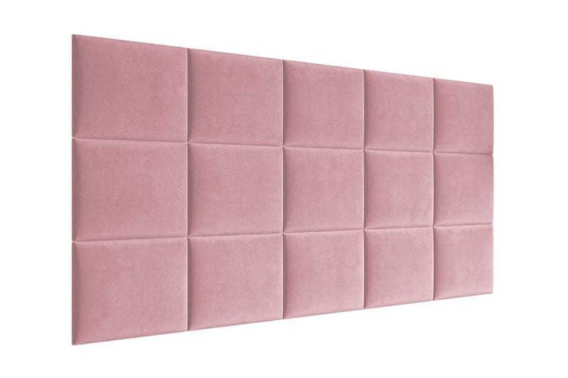 Lornel Stoppet Veggpanel 40x30 cm - Rosa - Innredning - Veggdekorasjon