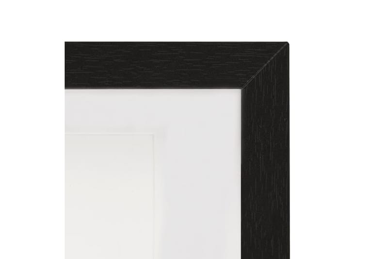 3D-fotoboksrammer 3 stk svart 23x23 cm - Svart - Fotoramme - Ramme poster