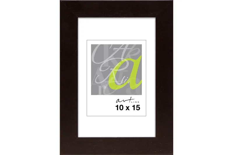 Trendline Bilderamme MDF 10x15 cm, Svart