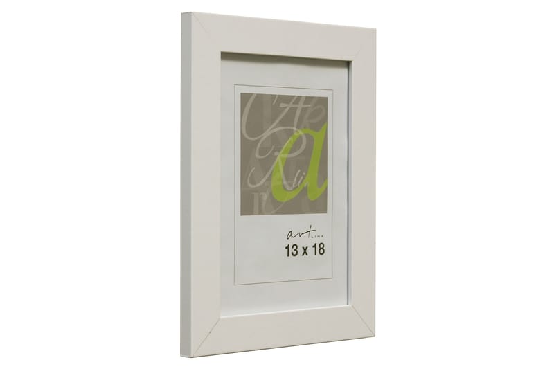 Trendline Bilderamme MDF 13x18 cm, Hvit