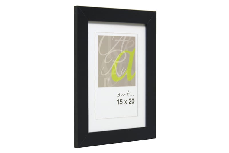 Trendline Bilderamme MDF 15x20 cm, Svart