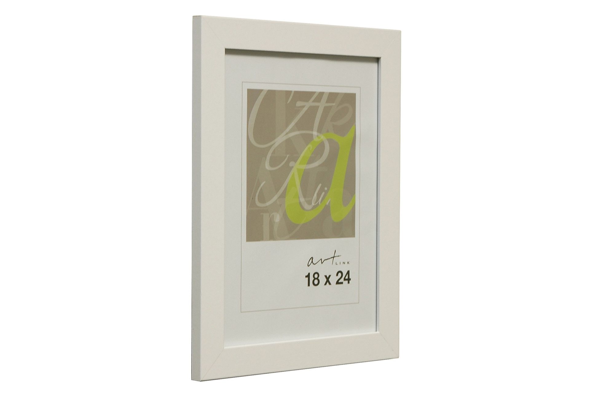 Trendline Bilderamme MDF 18x24 cm - Hvit