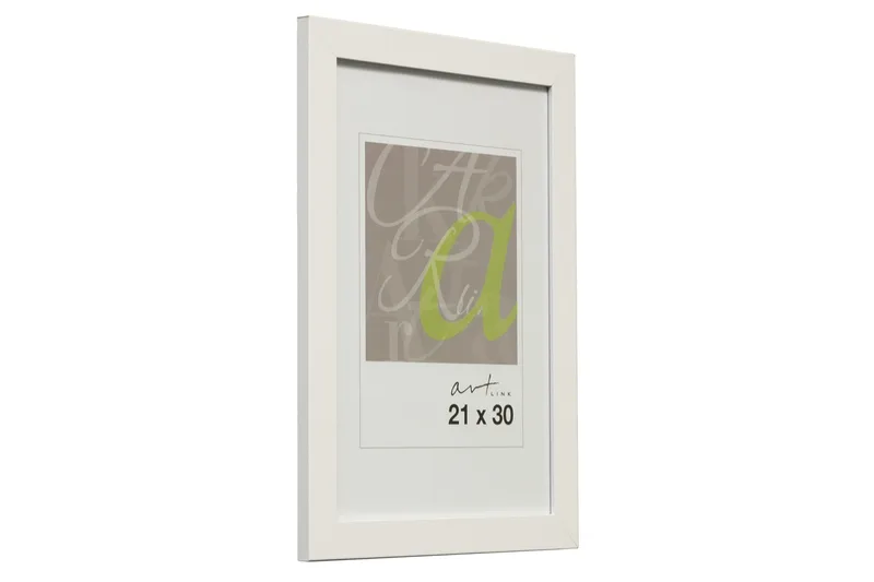 Trendline Bilderamme MDF 21x30 cm, Hvit