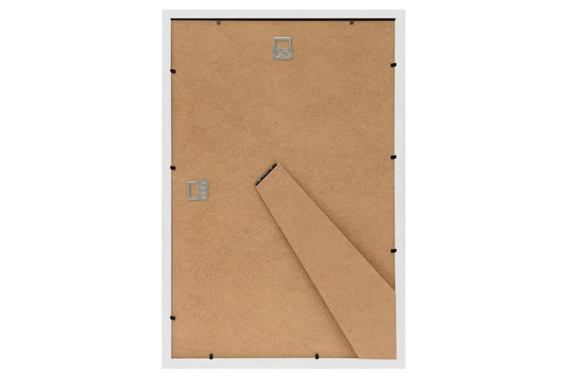 Fotorammekollasj for vegg eller bord 3 stk 13x18 cm MDF - Hvit - Innredning - Veggdekorasjon - Rammer