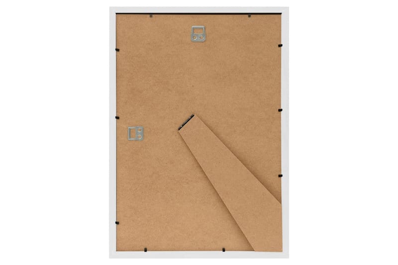 Fotorammekollasj for vegg eller bord 3 stk 18x24 cm MDF - Hvit - Innredning - Veggdekorasjon - Rammer