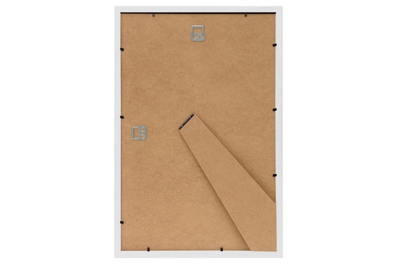 Fotorammekollasj for vegg eller bord 3 stk 21x29,7 cm MDF - Hvit - Innredning - Veggdekorasjon - Rammer