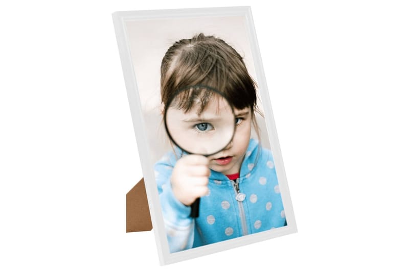 Fotorammekollasj for vegg eller bord 3 stk 21x29,7 cm MDF - Hvit - Innredning - Veggdekorasjon - Rammer
