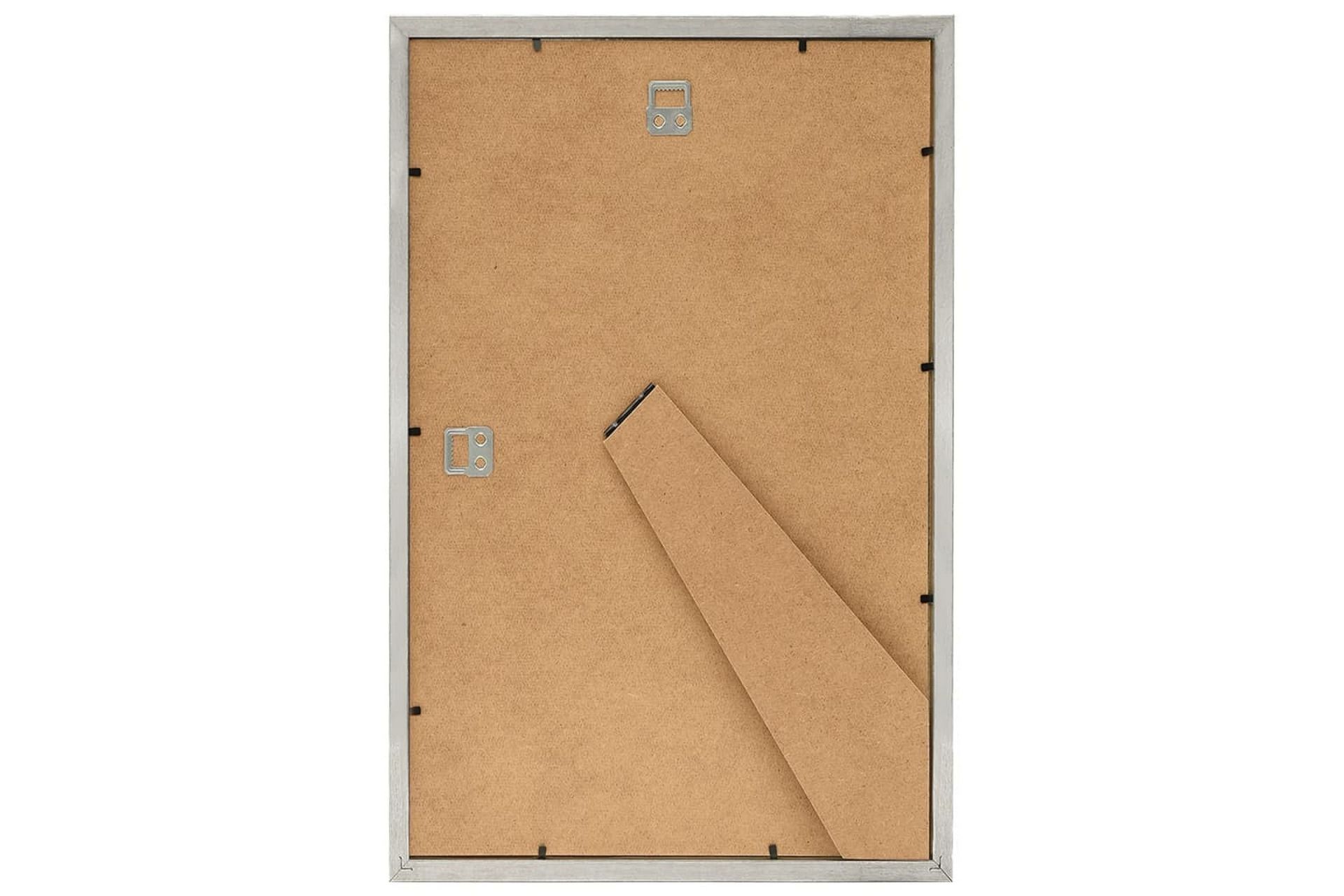Fotorammekollasj for vegg eller bord 3 stk 21x29,7cm MDF - Silver - Innredning - Veggdekorasjon - Rammer