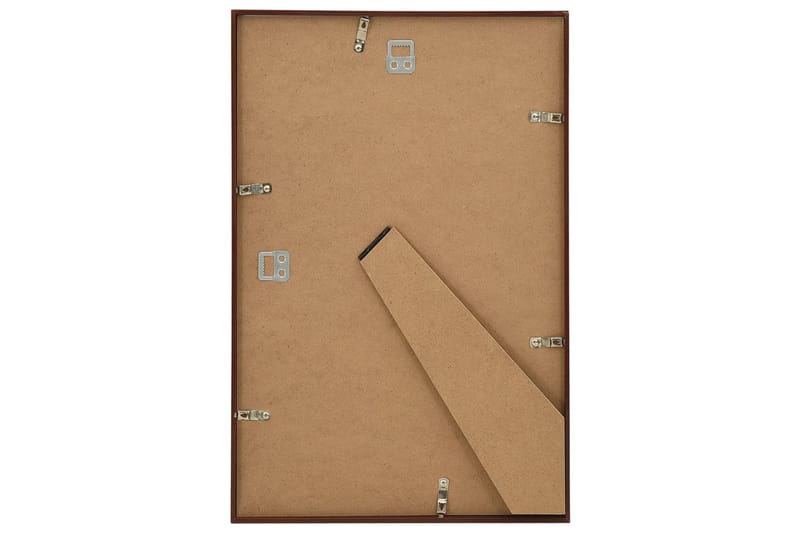 Fotorammekollasje 3 stk for vegg/bord 59,4x84 cm MDF bronse - Brun - Innredning - Veggdekorasjon - Rammer