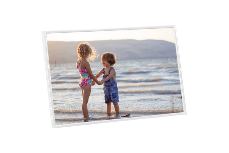Fotorammekollasje for vegg eller bord 3 stk 10x15 cm MDF - Hvit - Innredning - Veggdekorasjon - Rammer
