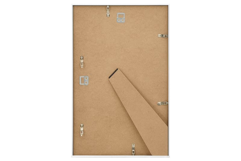 Fotorammekollasje for vegg eller bord 3 stk 10x15 cm MDF - Hvit - Innredning - Veggdekorasjon - Rammer