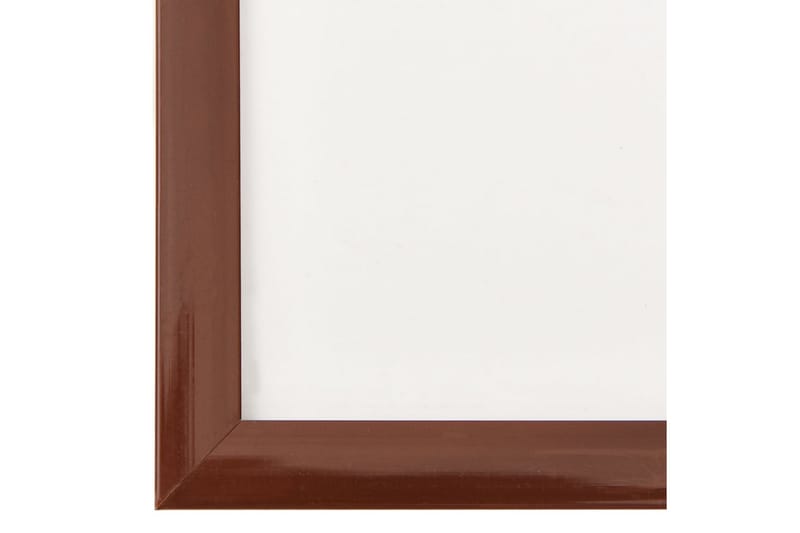 Fotorammekollasje for vegg eller bord 3 stk 13x18 cm MDF - Brun - Innredning - Veggdekorasjon - Rammer