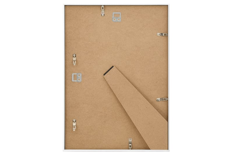 Fotorammekollasje for vegg eller bord 3 stk 15x21 cm MDF - Hvit - Innredning - Veggdekorasjon - Rammer
