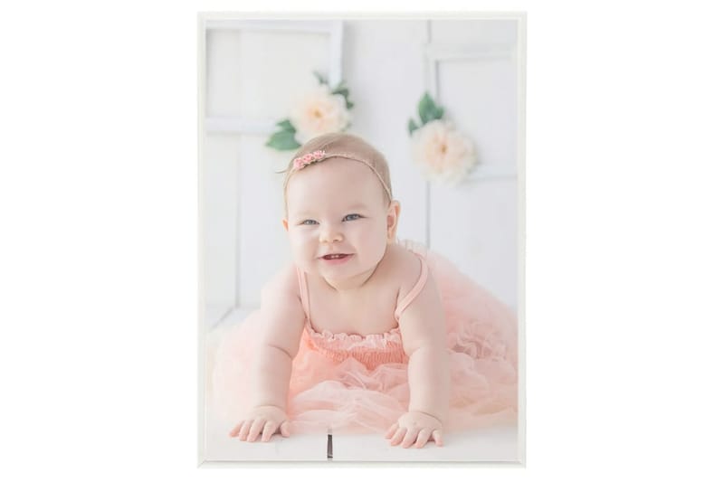 Fotorammekollasje for vegg eller bord 3 stk 18x24 cm MDF - Silver - Innredning - Veggdekorasjon - Rammer