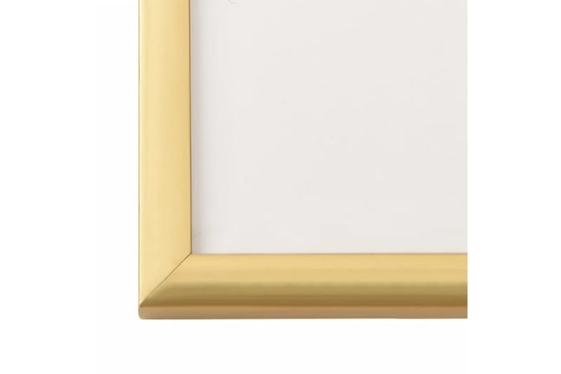 Fotorammekollasje for vegg eller bord 3 stk 21x29,7 cm MDF - Gull - Collageramme