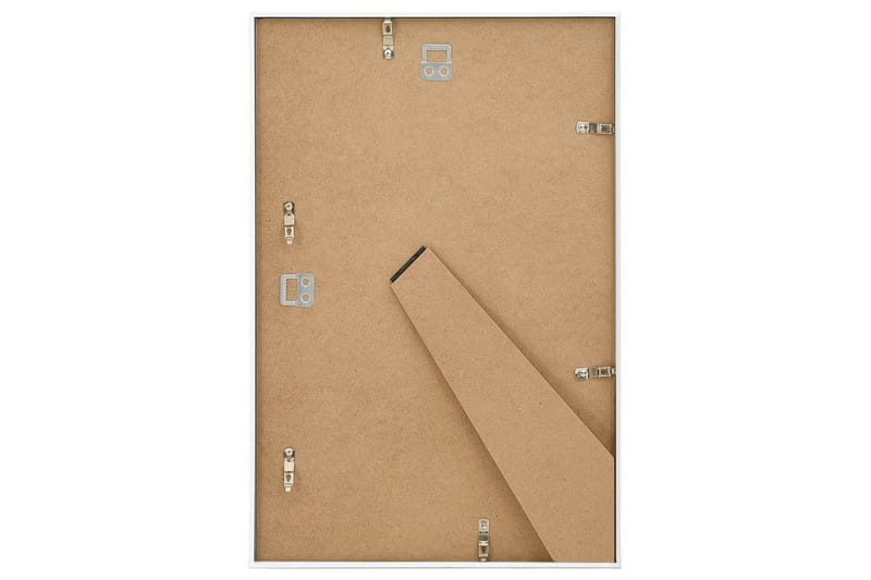 Fotorammekollasje for vegg eller bord 3 stk 21x29,7 cm MDF - Hvit - Innredning - Veggdekorasjon - Rammer