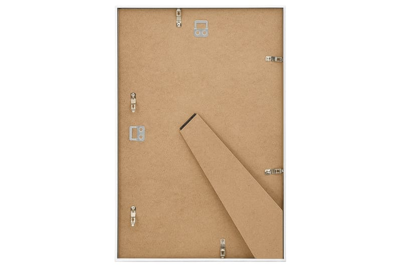 Fotorammekollasje for vegg eller bord 3 stk 70x90 cm MDF - Hvit - Innredning - Veggdekorasjon - Rammer