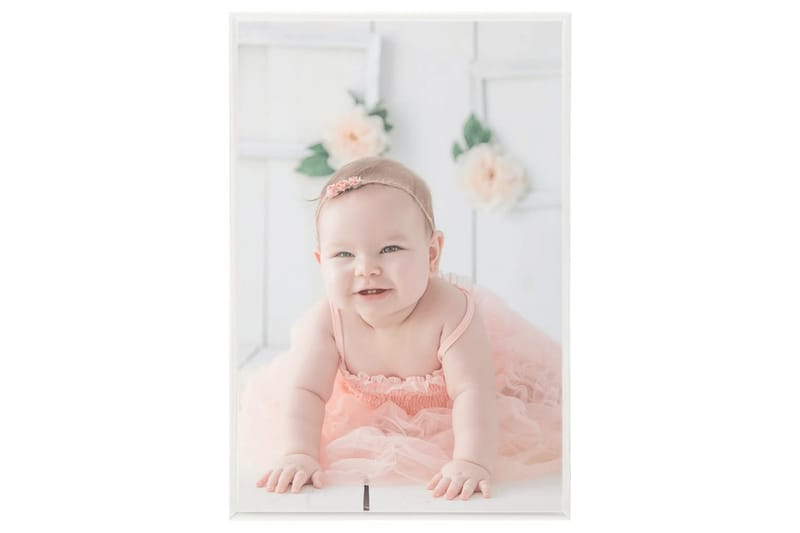 Fotorammekollasje for vegg eller bord 3 stk 70x90 cm MDF - Silver - Innredning - Veggdekorasjon - Rammer