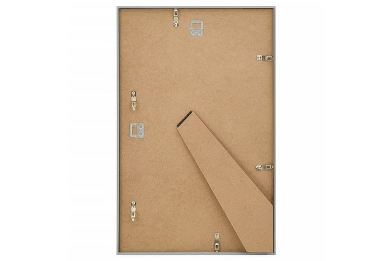 Fotorammekollasje for vegg eller bord 5 stk 13x18 cm MDF - Silver - Innredning - Veggdekorasjon - Rammer