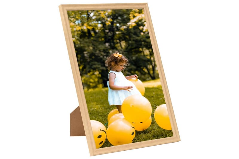 Fotorammekollasje for vegg eller bord 5 stk 70x90 cm - Brun - Innredning - Veggdekorasjon - Rammer