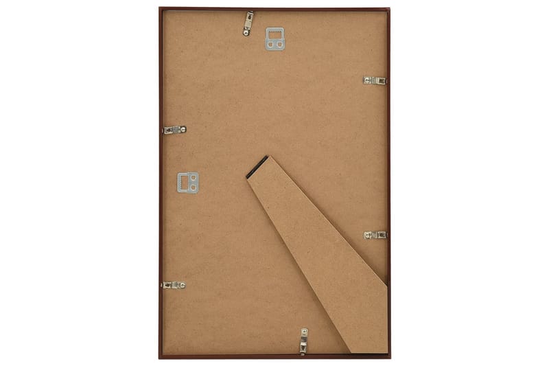 Fotorammekollasje for vegg eller bord 5 stk 70x90 cm MDF - Brun - Innredning - Veggdekorasjon - Rammer