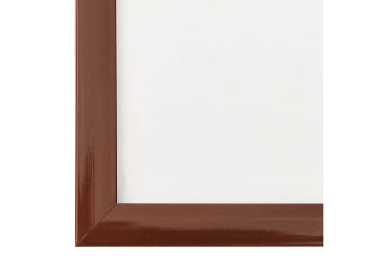 Fotorammekollasje for vegg eller bord 5 stk 70x90 cm MDF - Brun - Innredning - Veggdekorasjon - Rammer