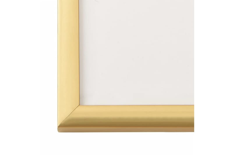 Fotorammekollasje for vegg eller bord 5 stk 70x90 cm MDF - Gull - Innredning - Veggdekorasjon - Rammer