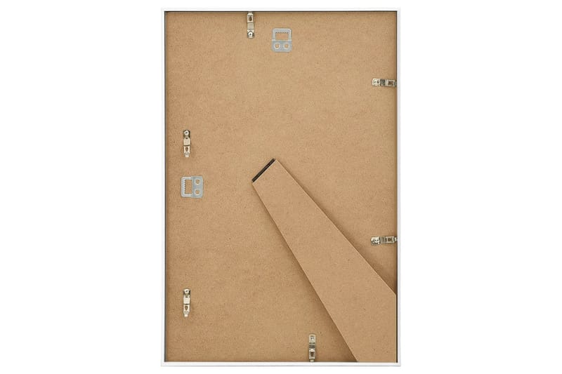 Fotorammekollasje for vegg eller bord 5 stk 70x90 cm MDF - Hvit - Innredning - Veggdekorasjon - Rammer