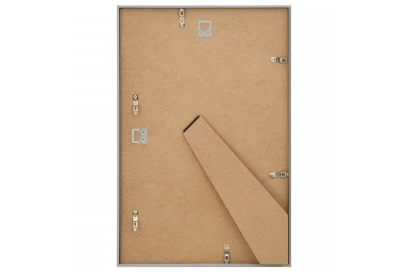 Fotorammekollasje for vegg eller bord 5 stk 70x90 cm MDF - Silver - Innredning - Veggdekorasjon - Rammer
