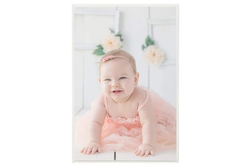 Fotorammekollasje for vegg eller bord 5 stk 70x90 cm MDF - Silver - Innredning - Veggdekorasjon - Rammer