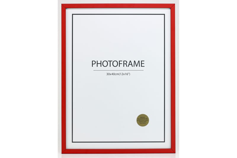 Fotoramme E-Line Rød 70x100 Plexi - Innredning - Veggdekorasjon - Rammer