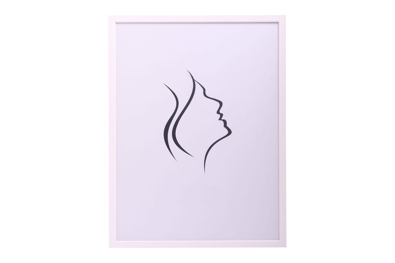Galant Fotoramme 40x50 cm - Hvit/Plexiglass - Innredning - Veggdekorasjon - Rammer