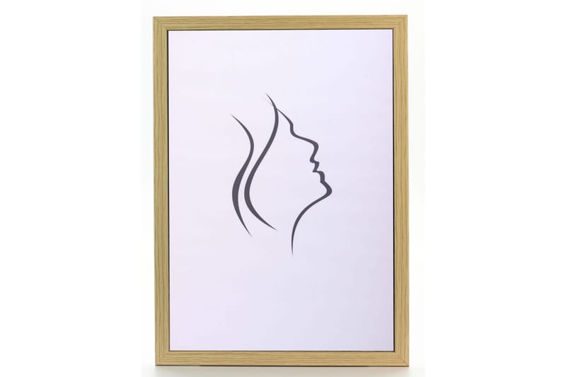 Galant Fotoramme 50x70 cm - Eik/Plexiglass - Innredning - Veggdekorasjon - Rammer