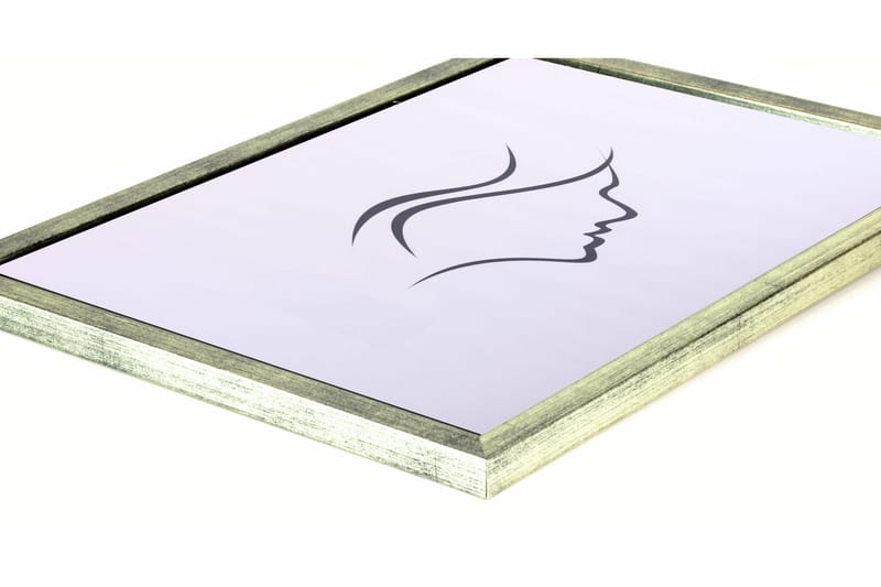 Galant Fotoramme 50x70 cm - Sølv/Plexiglass - Innredning - Veggdekorasjon - Rammer